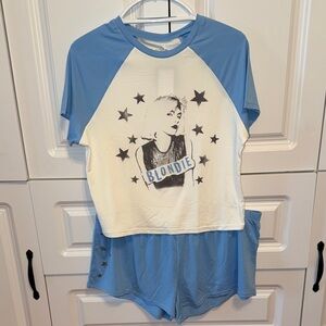Blondie 2 Piece Pajama Shorts Set